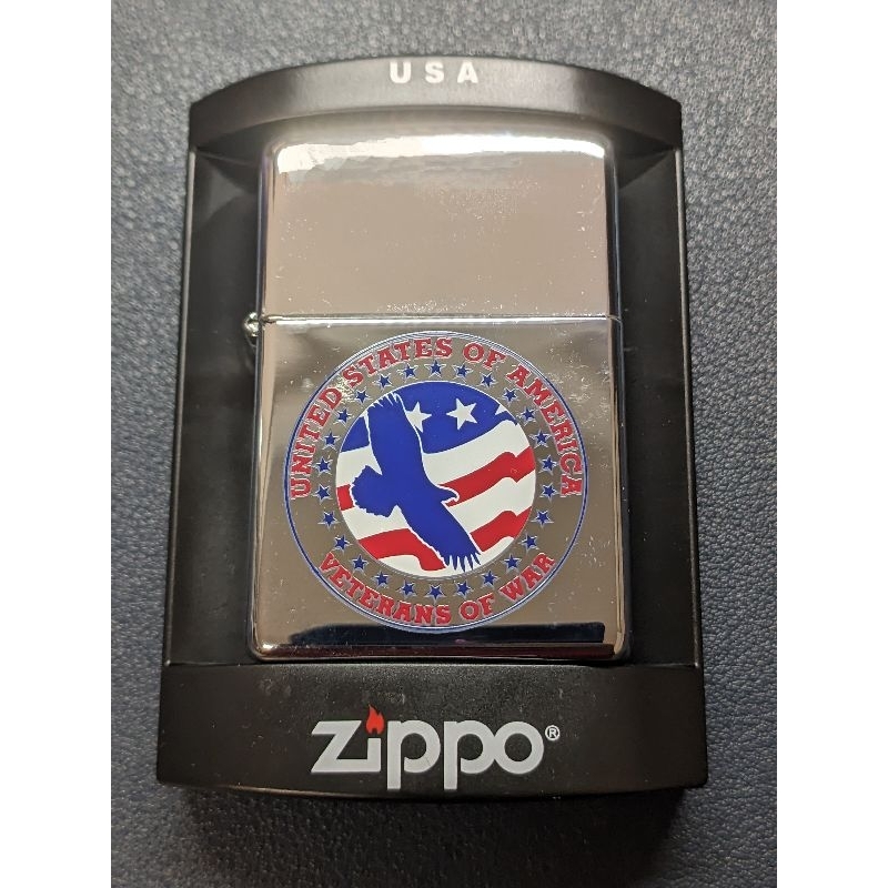 Zippo Veterans of war (USA) ของแท้100%