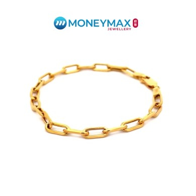 916 Gold 22K Minimalist Link Bracelet | MoneyMax Jewellery | 4.4 Good Friday Gift | NB1793