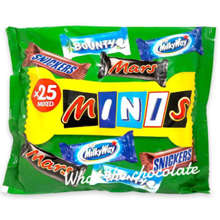 MINIS รวมช็อคโกแลตยอดฮิต 4 ชนิด ( ห่อใหญ่ 500g. )