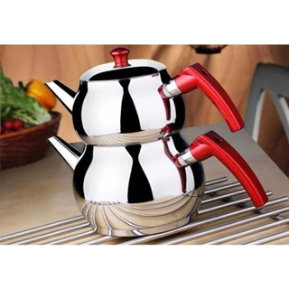 กาต้มชาสแตนเลส 2 ชั้น จากตุรกี/ Turkish tea pot