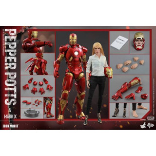 HOT TOYS MMS331 IRON MAN MARK 9 &amp; PEPPER POTTS (มีแค่ส่วนของ MARK)