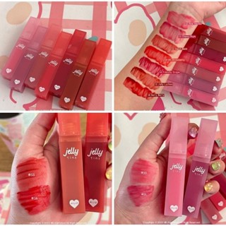 ลิป 4U2 Jelly tint  ลิปทินท์เนื้อเยลลี่ 7 สีใหม่! โทนชมพู แดง เบอร์รี่สดใส ขับผิวซัมเมอร์นี้ต้องมีแล้วป่ะ