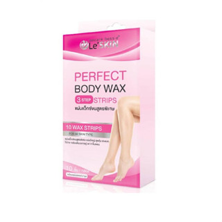 เลอสกิน เพอร์เฟ็ค บอดี้ แว็กซ์ แผ่นแว็กซ์กำจัดขน (LeSKIN Perfect Body Wax)