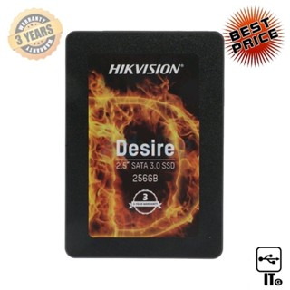 256 GB SSD SATA HIKVISION DESIRES(S) (HIKSSDDESIRE256G) ฮาร์ดดิส ฮาร์ดดิสก์ ฮาร์ดดิสก์ ประกัน 3Y