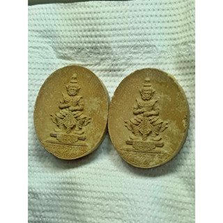 ชุดท้าวเวสสุวรรณ พิธีใหญ่สุดศาลหลักเมืองอุดรธานี ปี42หายาก เนื้อผงน้ำมันสวยคมกริ๊ป พุทธคุณแคล้วคลาด ปกป้องคุ้มภัยโชคลาภ