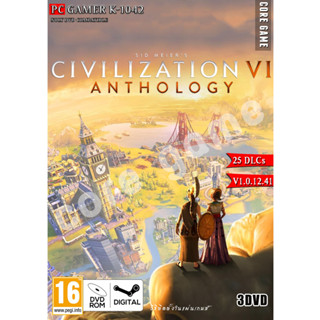 Civilization 6 Anthology ( 25 DLC ) แผ่นและแฟลชไดร์ฟ  เกมส์ คอมพิวเตอร์  Pc และ โน๊ตบุ๊ค