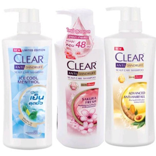 Clear Anti Dandruff Scalp Care Shampoo เคลียร์ แอนตี้ แดนดรัฟ แชมพู 400มล.