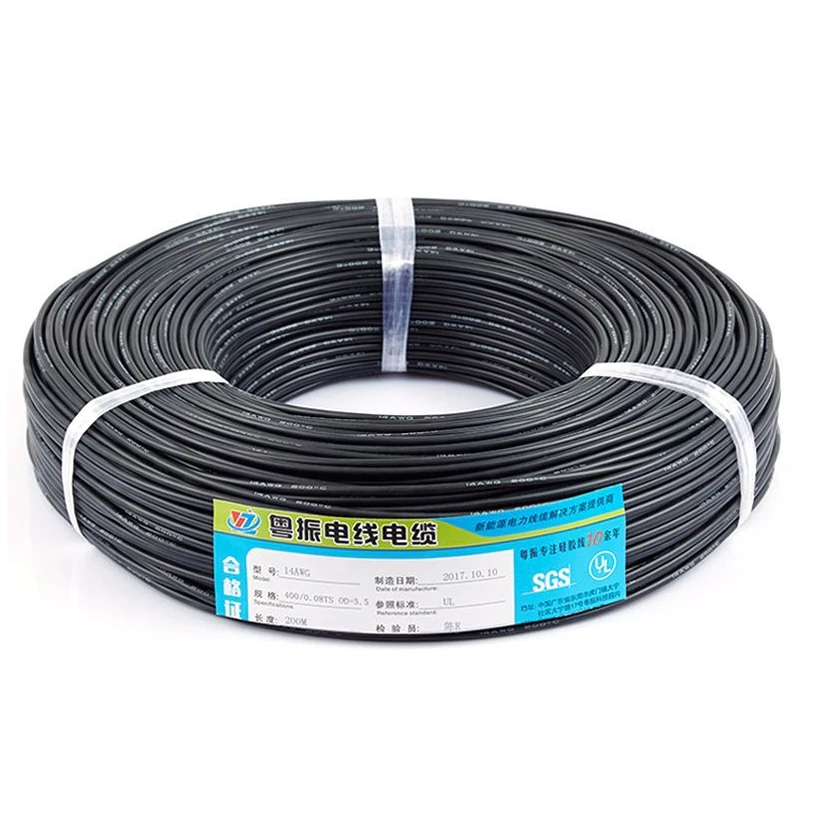 สายไฟซิลิโคน 8awg 10awg 12awg 14awg 16awg 18awg 20awg 22awg สีดำ สีแดง Silicone Wire คุณภาพมาตรฐาน thumbnail 4