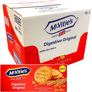 Montoire McVitie Digestive Biscuits 12 ชิ้น x 12 กล่อง [ส่งตรงจากญี่ปุ่น]