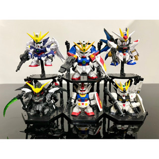 [6ตัว] Gundam Gashapon Bandai figure กันดั้ม กาชาปอง บันได ฟิกเกอร์