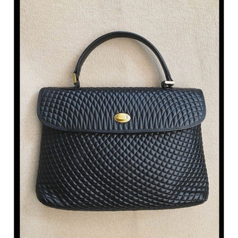 มือสอง​ VINTAGE BALLY Antique handbag / Made In ITALY / Evening bag