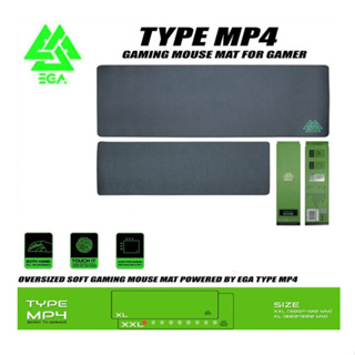 แผ่นรองเมาส์สำหรับเล่นเกมส์ และทำงานทั่วไป EGA รุ่น TYPE MP4 ขนาด XXL Gaming Mouse Padขนาด xxl 940 x 410 มม. หนา 4 มม.