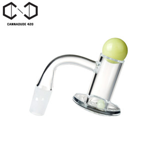 Small Cup/ Adapter บ้องแก้ว Quartz Banger with Three Ball 14 mm แจกันแก้ว QN78