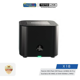 TOTOLINK X18 Wi-Fi 6 Mesh Router AX1800