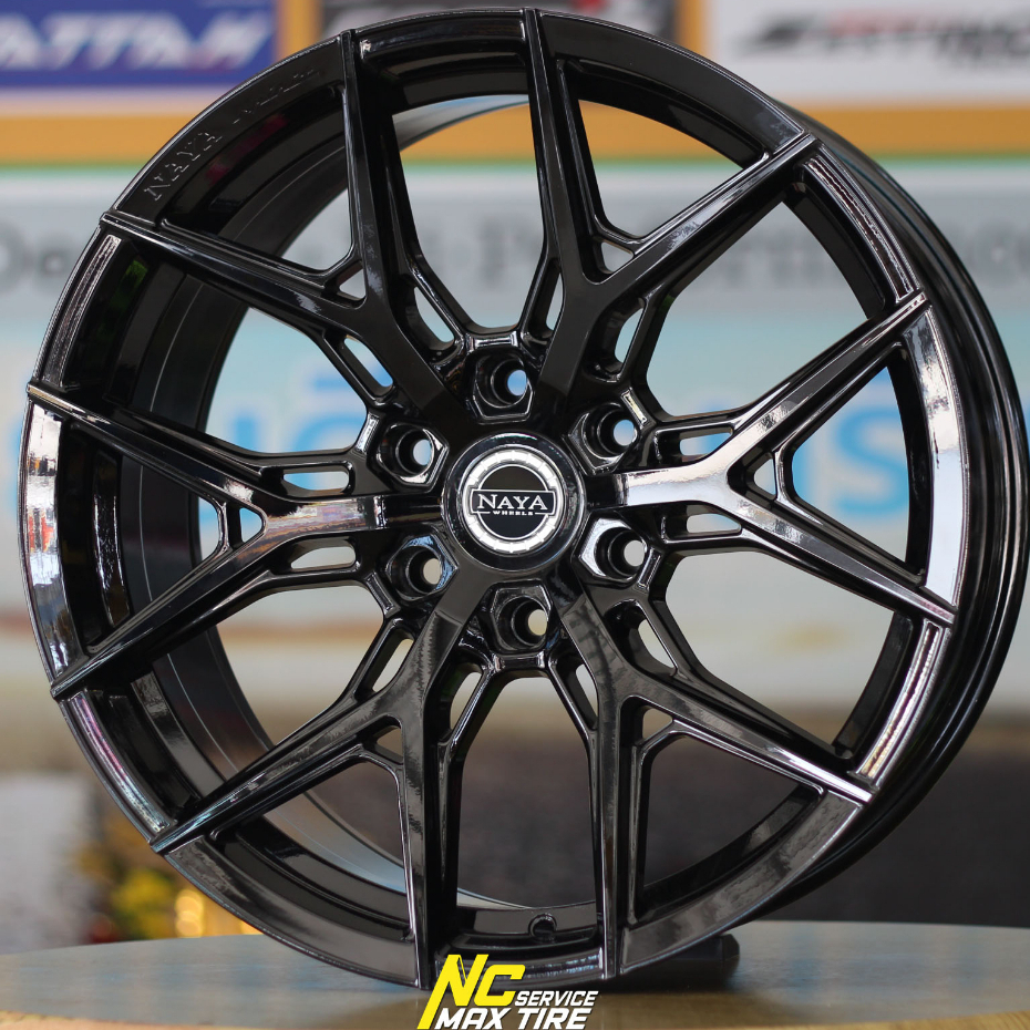 ล้อขอบ 20 /NAYA ALPHA-6 สีดำ/สำหรับกระบะและPPV