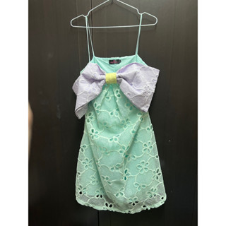 Used เดรส ป้าย Widelia@real sz.M มือ 2 ของแม่ค้า