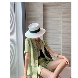 Blazer green set โคเรียลุคมากๆๆ  ต้องตา ถูกใจสาวๆหลายคนแน่ๆ