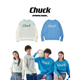 🇰🇷✨Chuck Serif Logo Crop Knit Pullover✨🇰🇷