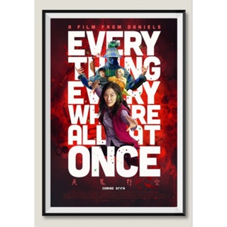 โปสเตอร์หนังติดผนัง Everything everywhere all at once