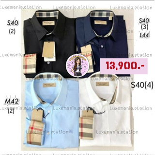 👜: New!! Burberry Poplin Shirt‼️ก่อนกดสั่งรบกวนทักมาเช็คสต๊อคก่อนนะคะ‼️