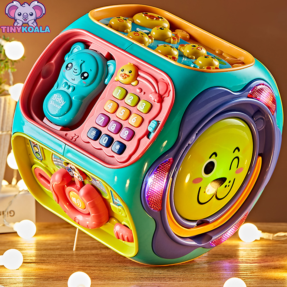 มี1กล่องพอ Tinykoala กล่องกิจกรรม 8 ด้าน กล่องกิจกรรมเด็ก Education Toy กล่องกิจกรรมเสริมพัฒนาการ