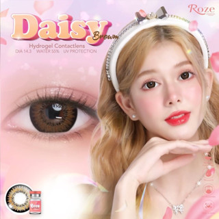 Daisy brown คอนแทคเลนส์ (ค่าอมน้ำ 55%)