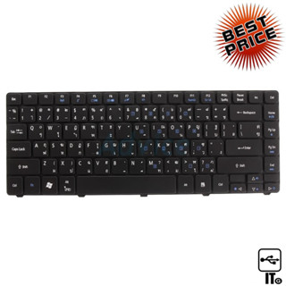 Keyboard ACER Aspire 3810 (Black) ThreeBoy (สกรีนไทย-อังกฤษ) เสียเปลี่ยนใหม่ ประกัน 180