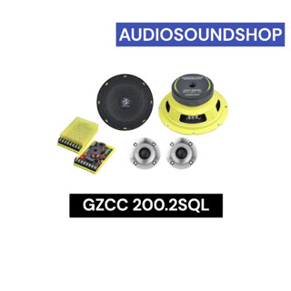 ลำโพงแยกชิ้น GROUND ZERO 8นิ้ว GZCC 200.2SQL 200 mm / 8″ 2-way component speaker system