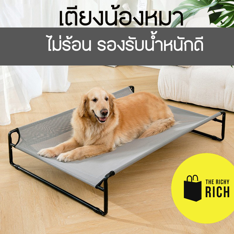 เย็นสบาย Support เข่า ข้อ เตียงหมา ขนาดใหญ่ ส่งจากไทย สุนัข ไม่ร้อน รับน้ำหนักได้ดี dog bed ที่นอนหมา ยกระดับ
