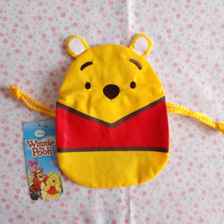 กระเป๋าหูรูด หมีพูห์ (Winnie the Pooh Bag) กระเป๋าถุงหูรูด กระเป๋าใส่ของ ลิขสิทธิ์ Disney