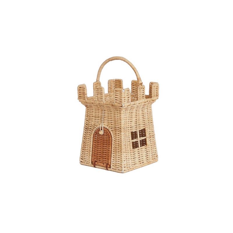 Olli Ella | Rattan Castle Bag