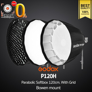 ผ่อน 0%** Godox Softbox P120H ( P120G , P120L , P120 ) - Parabolic Softbox 120 cm. - Bowen Mount