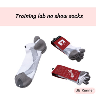 🔥พร้อมส่ง🔥แพค 2คู่ TL No Show Socks ถุงเท้าแบบสั้น Training Lab