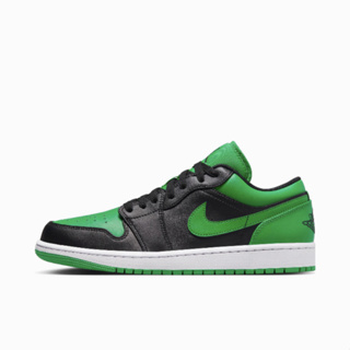 ของแท้ 100% Jordan Air Jordan 1 Low“Lucky Green”