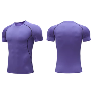 mvp sport เสื้อกีฬาผู้ชาย เสื้อยืดรัดกล้ามเนื้อ กระชับกล้ามเนื้อ เสื้อสเวตเตอร์แขนสั้น