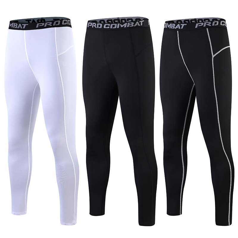 mvp sport PRO COMBAT กางเกงวอร์มชาย เลกกิ้ง แห้งไว / ระบายอากาศได้ดี / ระบายเหงื่อได้ดี