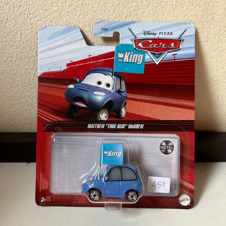 รถเหล็กคาร์ Disney Pixar Cars 2022 Matthew True Blue McCrew With King Flag