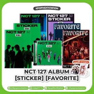 [ทักแชทลด79] พร้อมส่ง NCT127 -The 3rd Album [Sticker], Repackage [Favorite]