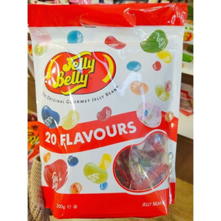 jelly belly 20 flavors เยลลี่รูปถั่วเคี้ยวหนึบ น้ำหนัก 200 กรัม BBF 14/03/24