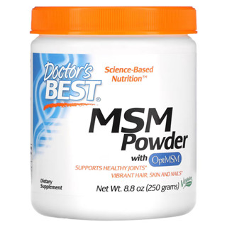 Doctors Best MSM Powder with OptiMSM 8.8 oz (250 g)