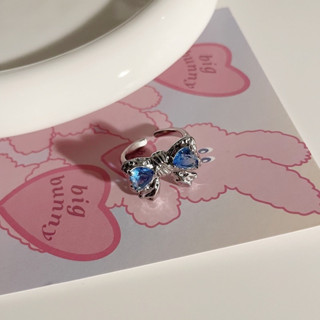 Jolie💙 | Super sweet bow ring แหวนเงิน แหวนโบว์