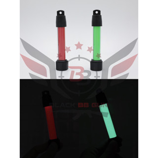 แท่งเรืองแสง ยี่ห้อ Emerson (แบบใส่ถ่าน) (Lightsticks) (EmersonGear Eletronic Glow Sticks)  ● ขนาด : ยาว 12.9cm. เส้นรอบ