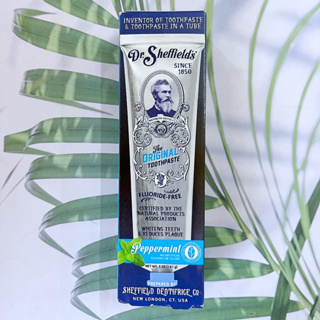 ดร.เชฟฟิลด์ ยาสีฟันธรรมชาติ Certified Natural Toothpaste Peppermint 141g (Dr.Sheffield’s®)