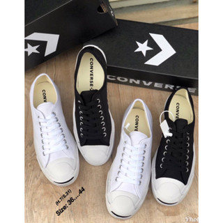 📢รองเท้าconverse jack งามเทียบแท้100% มีป้ายแถมกล่องฟรี!! คอนเวิร์สแจ็คindo✅