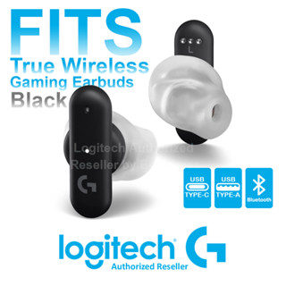 Logitech FITS True Wireless Gaming Earbuds (ฺBlack) หูฟังไร้สาย สีดำ ของแท้ ประกันศูนย์ 2ปี