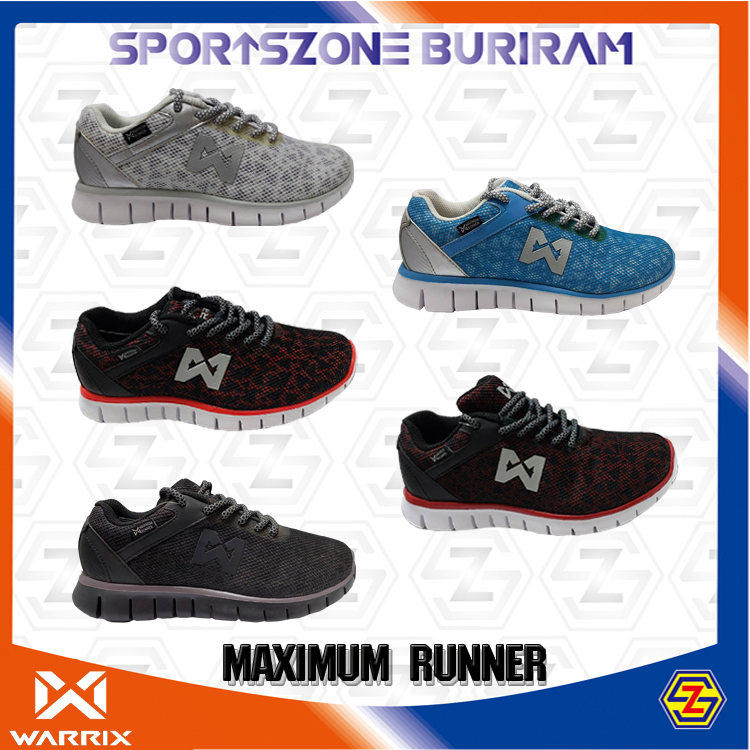 รองเท้าวิ่ง (Running) WARRIX (วอริกซ์) MAXIMUM RUNNER รุ่น WF-1302 💯%