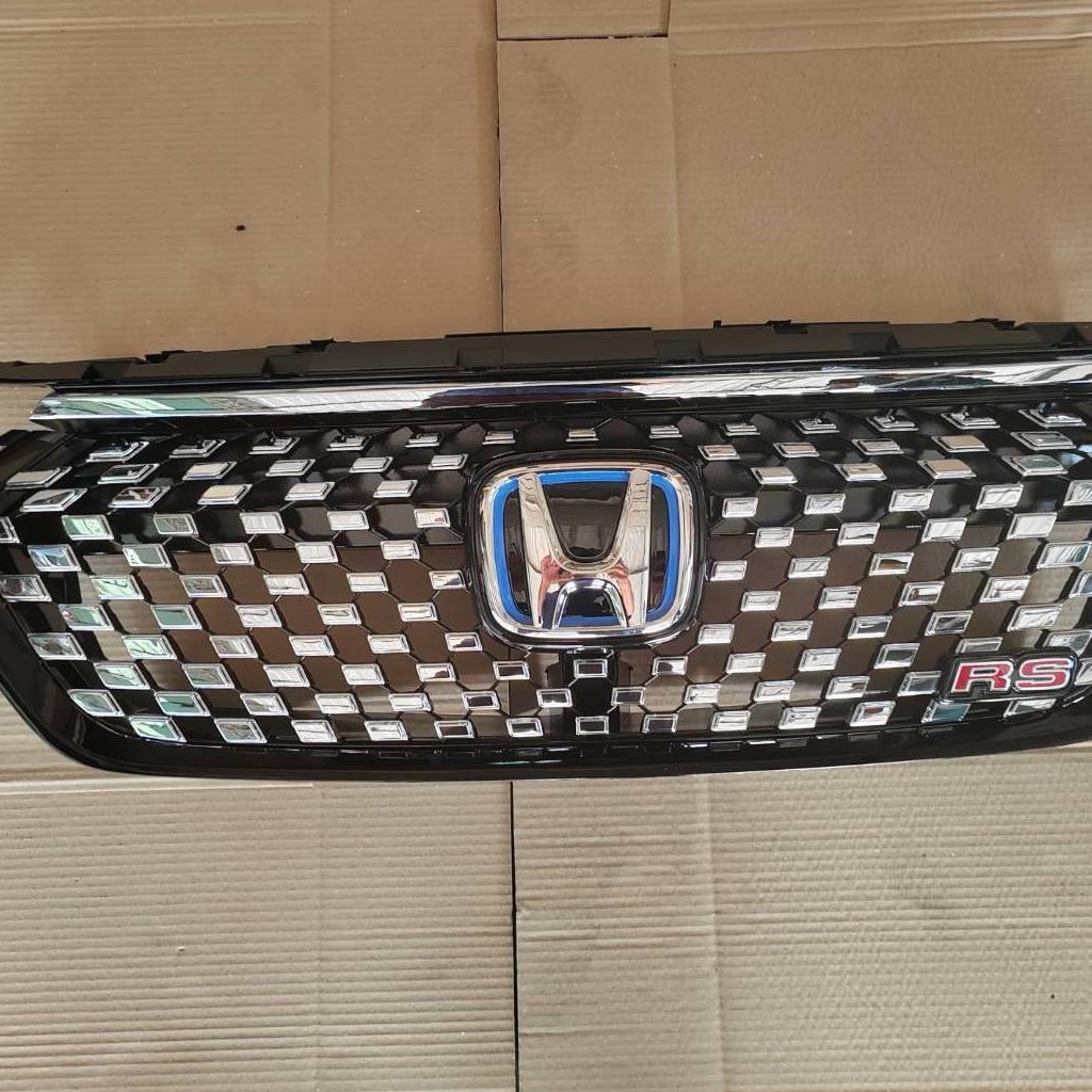 กระจังหน้า Honda HRV 2022 RS logo ดำน้ำเงิน