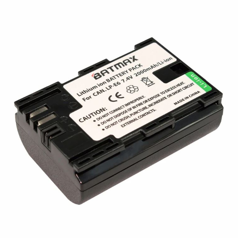(รับประกัน 1 ปี) แบตเตอรี่ แท่นชาร์จ LP-E6 / LP-E6N ใช้ Cells Battery Panasonic จากญี่ปุ่น