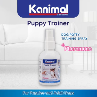 [69471] Kanimal Puppy Trainer สเปรย์ฝึกขับถ่าย น้ำยาช่วยฝึกขับถ่ายให้เป็นที่ สำหรับลูกสุนัขอายุต่ำกว่า 7 เดือน (75 มล.)