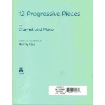 12 PROGRESSIVE PIECES For Clarinet and piano HL03770376